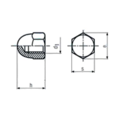 Bolt Technical Drawing