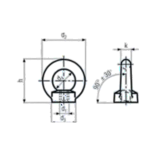 Bolt Technical Drawing