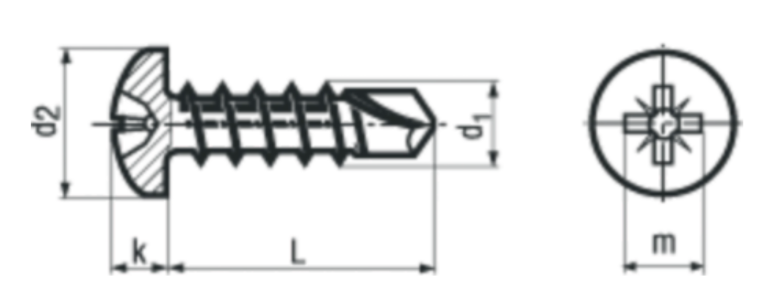 Bolt Technical Drawing