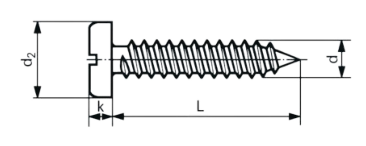 Bolt Technical Drawing
