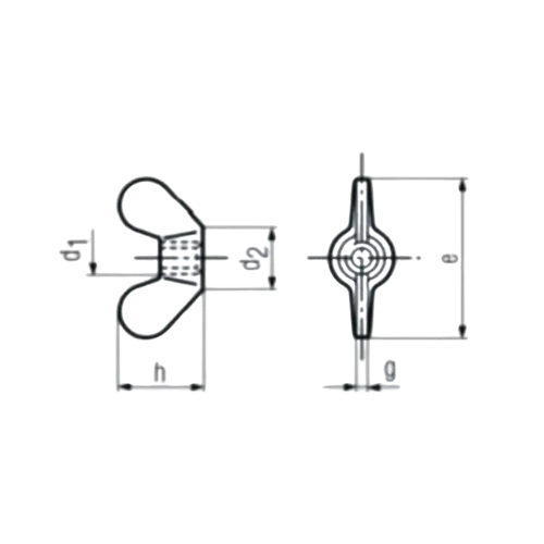 Bolt Technical Drawing