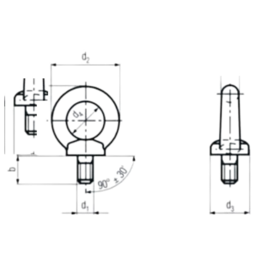 Bolt Technical Drawing